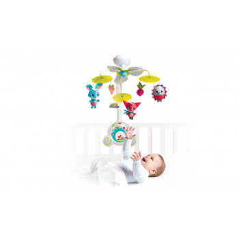 Tiny Love Soothe N Groove Mobile Musical Cot Mobile Crib Mobile Suitable From Birth 18 Melodies Meadow Days