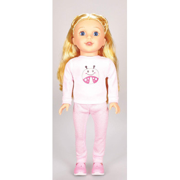 Softbodied Girl Doll Brinley Sleepover Set