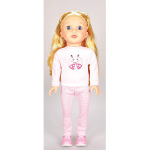 Softbodied Girl Doll Brinley Sleepover Set