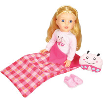 Softbodied Girl Doll Brinley Sleepover Set