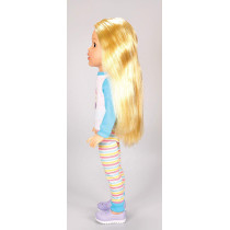 Softbodied Girl Doll Lilybeth Sleepover Set