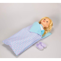 Softbodied Girl Doll Lilybeth Sleepover Set