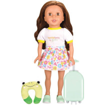 Softbodied Girl Doll Tatum Travel Set