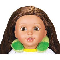 Softbodied Girl Doll Tatum Travel Set