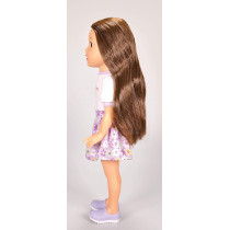 Softbodied Girl Doll Caucusian Travel Set