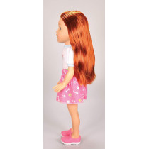 Softbodied Girl Doll Cassidy Travel Set