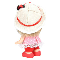 Gege Vinylbodied Mini Blonde Girl Doll 6 Pink