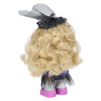 Gege Vinylbodied Mini Blonde Girl Doll 6 Purple