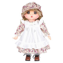 Lotusgege Softbodied Original Blonde Girl Doll 15 White