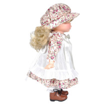 Lotusgege Softbodied Original Blonde Girl Doll 15 White