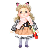 Lotus Gege Softbodied Akiba Blonde Girl Doll 15 Black