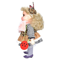Lotus Gege Softbodied Akiba Blonde Girl Doll 15 Black