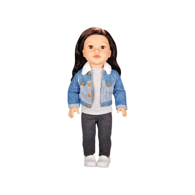 Soft Bodied Poseable Girl Doll Cassidy