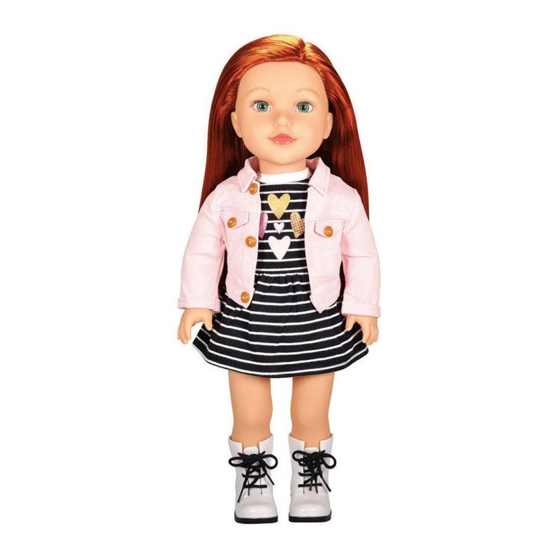 Soft Bodied Poseable Girl Doll Brinley
