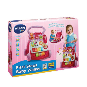First Step Baby Walker Pink