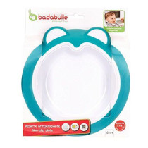 Badabulle Anti Slip Plate Ice Blue 0 Month