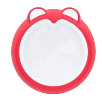 Badabulle Anti Slip Plate Intense Pink 0 Month
