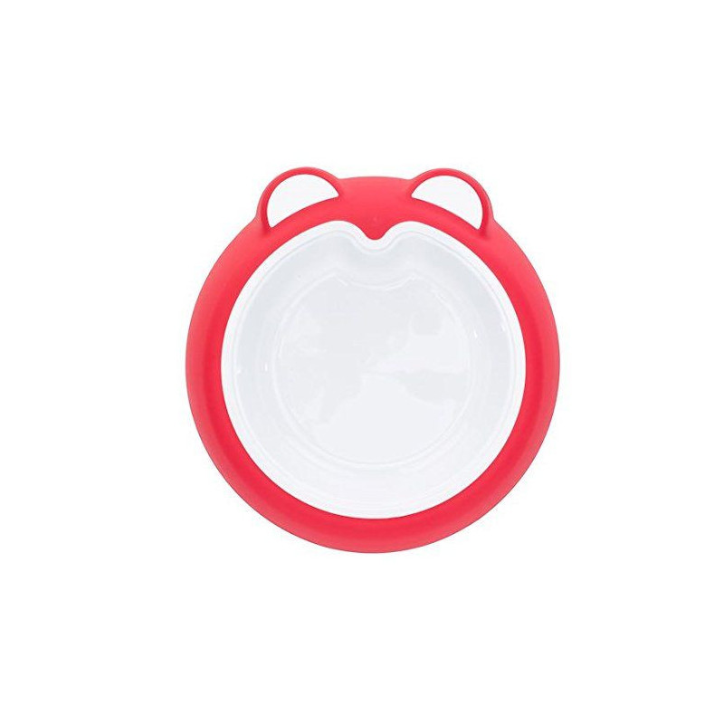 Badabulle Anti Slip Plate Intense Pink 0 Month