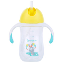 Badabulle Anti Drop Straw Cup 260Ml Chamois 0 Month