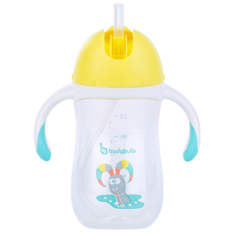 Badabulle Anti Drop Straw Cup 260Ml Chamois 0 Month
