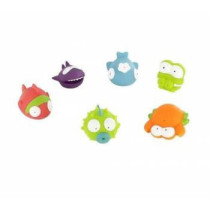 Badabulle Ocean Animals Bath Toys X6 0 Months