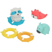 Badabulle Bath Toys Rings X3 03 Years