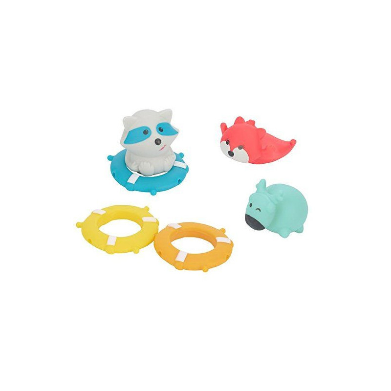 Badabulle Bath Toys Rings X3 03 Years