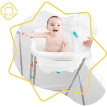 Badabulle Fun & Ergonomic Forest Bathtub White