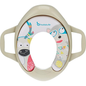 Badabulle Baby Toilet Traning Seat With Removable Padded Seat Grey
