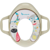 Badabulle Baby Toilet Traning Seat With Removable Padded Seat Grey