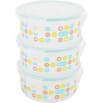 Badabulle Food Storage Containers 3 X 500Ml