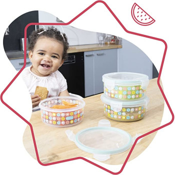 Badabulle Food Storage Containers 3 X 500Ml