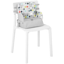 Badabulle Travel Booster Seat Sunday Pop 6 36M Ultra Compact Raises By 10Cms With Hidden Storage & Large Shoulder Strap