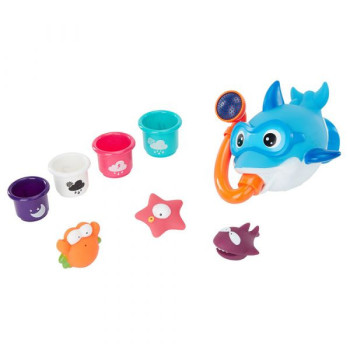 Badabulle Rigolo & Co 8Piece Bath Set Multicolored