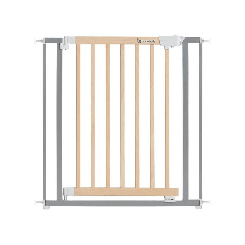 Badabulle Safe & Protect Woodmetal Safety Gate 73 81.5 Cm
