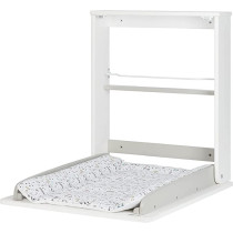 Badabulle Wall Mounted Changing Table With Changing Mat 65.5 X 77 X 19.5 Cm