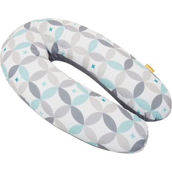 Badabulle Maternity Cusion Graphic Nursing Pillow Comfortable With Its Microbead Filling Soft Stretch Fabric