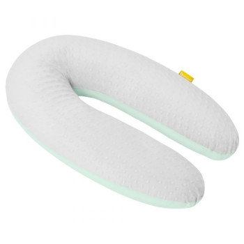 Badabulle Maternity Cusion Fluffy Velvet Nursing Pillow Comfortable With Its Microbead Filling Soft Stretch Fabric