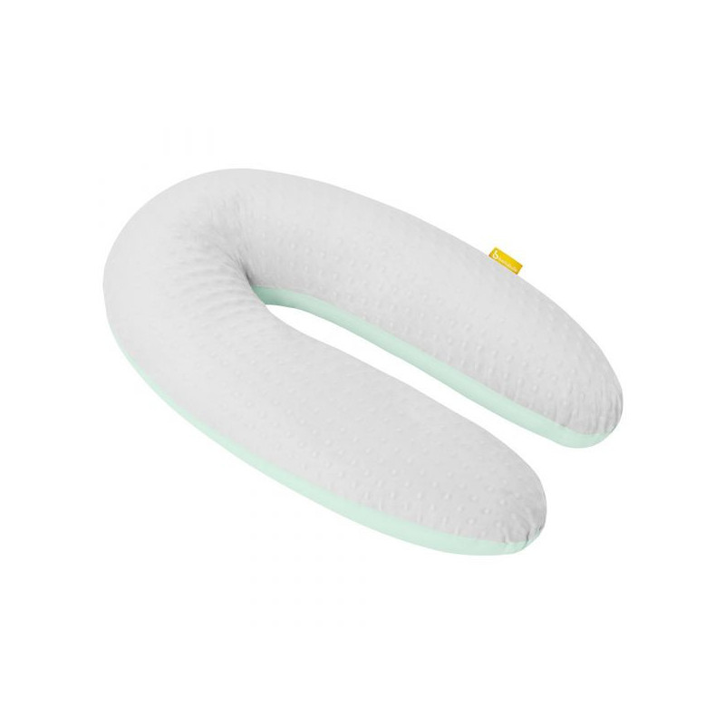 Badabulle Maternity Cusion Fluffy Velvet Nursing Pillow Comfortable With Its Microbead Filling Soft Stretch Fabric
