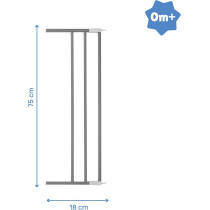 Badabulle Safe & Lock Child Safety Barrier Extension 18Cm