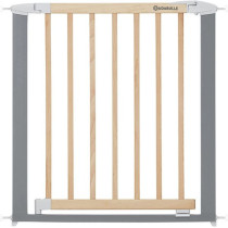 Badabulle Safe & Lock Wood Metal Safety Gate For Opening From 73 To 81.5 Cm