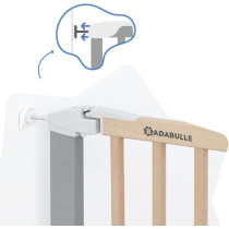 Badabulle Safe & Lock Wood Metal Safety Gate For Opening From 73 To 81.5 Cm