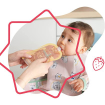 Badabulle Set Of 15 Reusable Squeeze Bags Clear