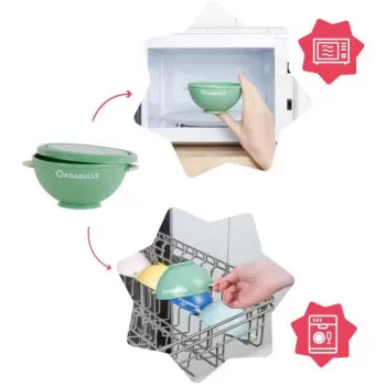 Badabulle Set Of 5 Nonslip...