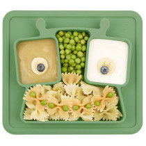 Badabulle Nonslip Compartment Plate