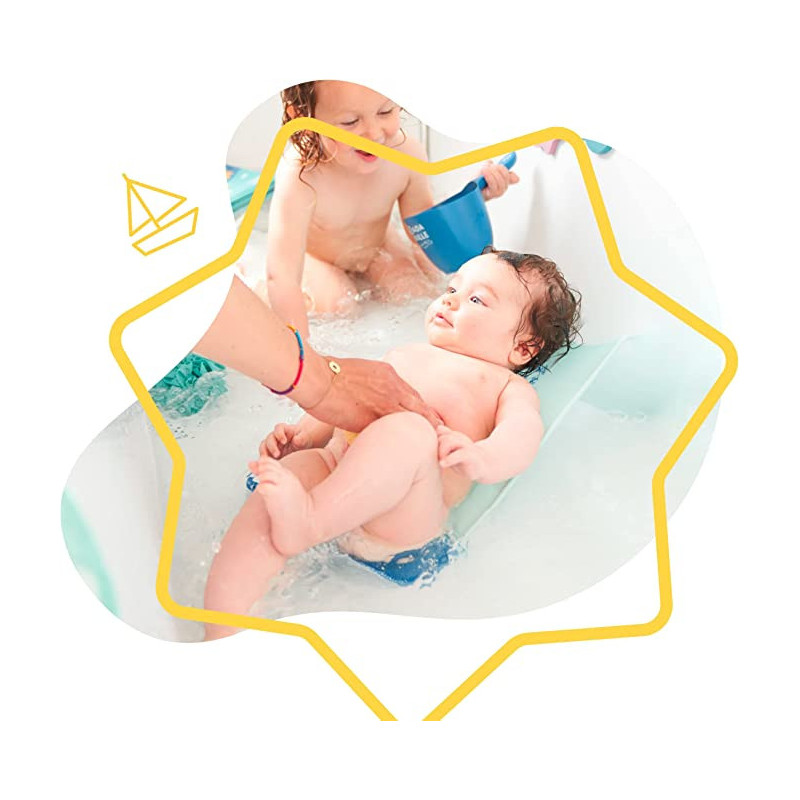 Badabulle Ergonomic Newborn Baby Bath Support