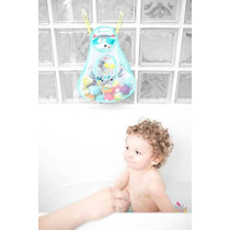 Badabulle Bath Net Toy Organizer With 2 Large Suction Cups