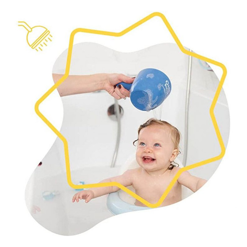 Badabulle Baby Head Wash With Handle And Bath Toy