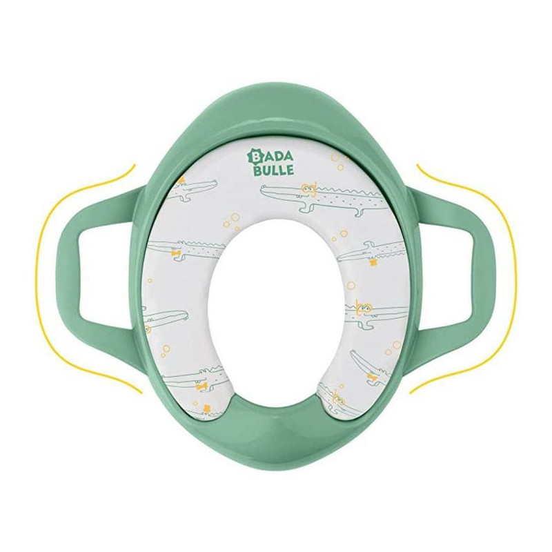 Badabulle Comfort Toilet Training Seat With Handle Nonslip