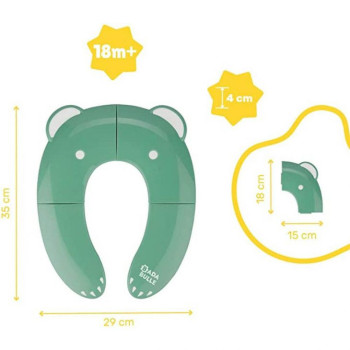 Badabulle Compact Nonslip & Universal Toilet Trainer Seat